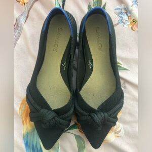 Rothy's Black Women's Knot Flats